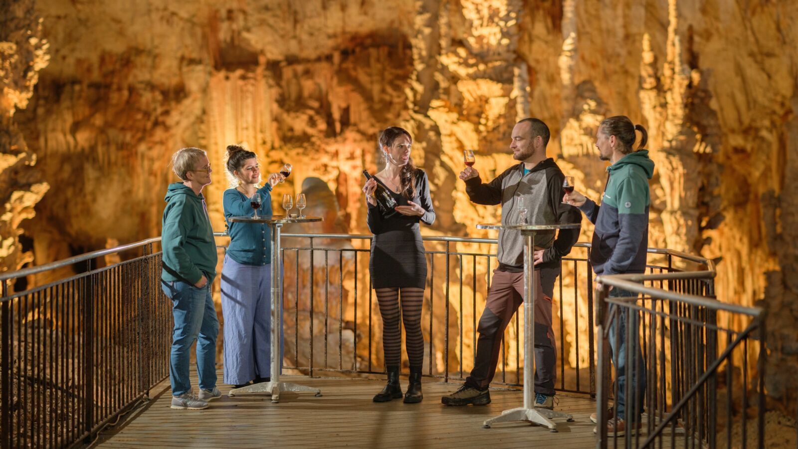 Dégustation 50 m sous terre