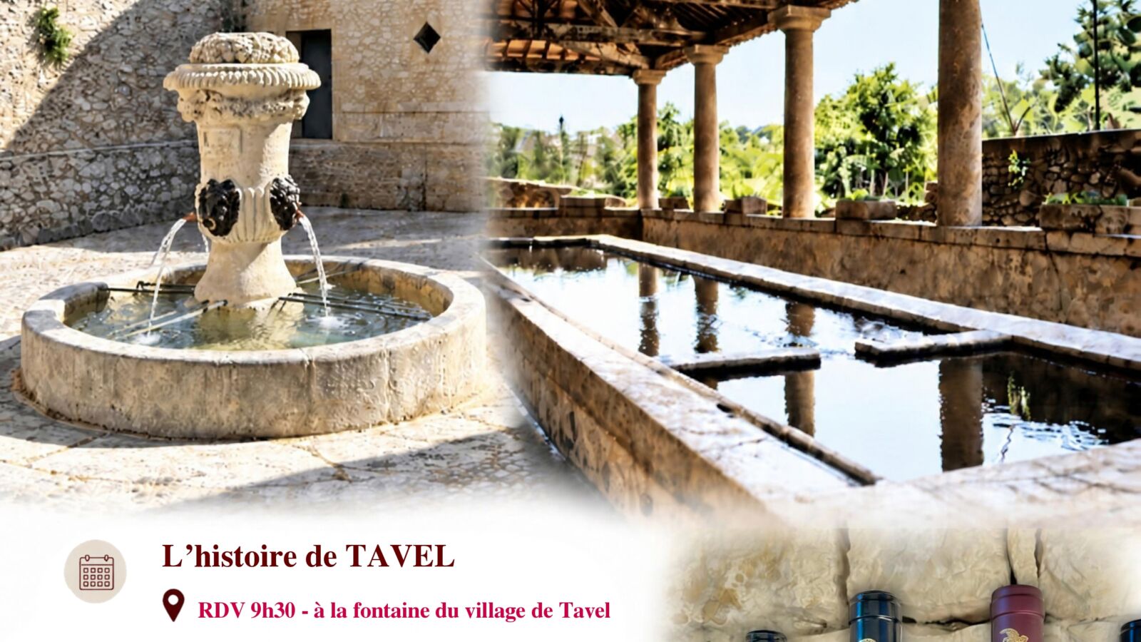 Visite du village de Tavel et initiation à la dégustation